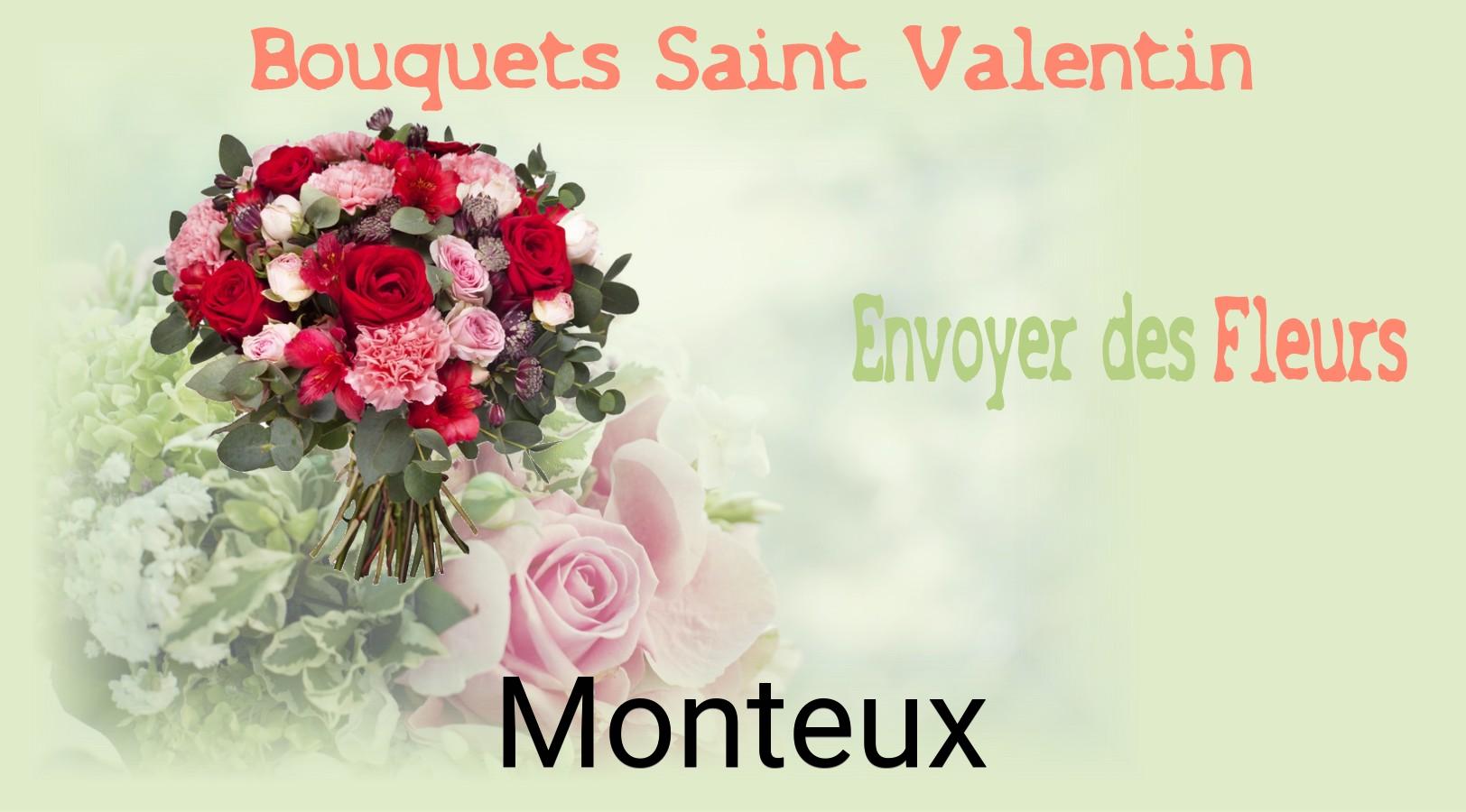 Roses de Saint-Valentin livrées à Monteux